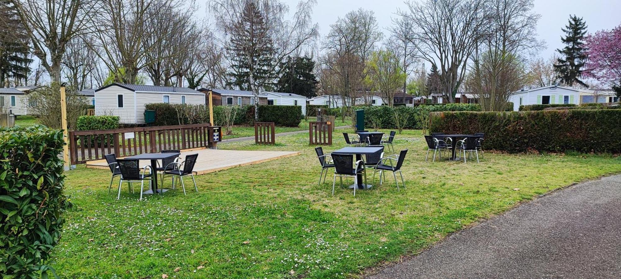 Mobil-home Alsace Biesheim Extérieur photo